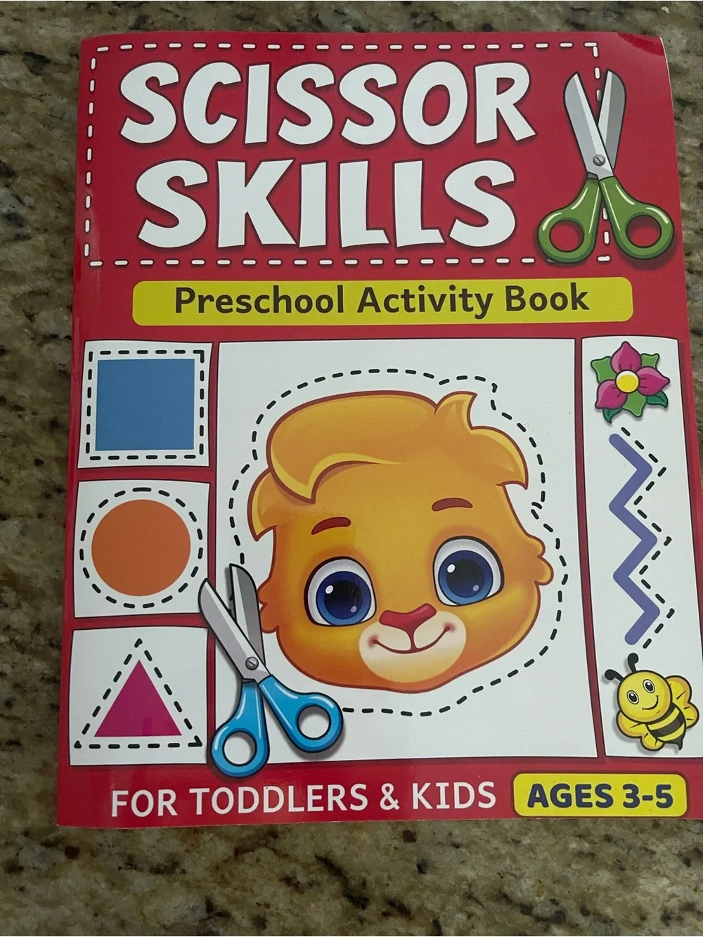 Preschool Scissor Set with Scissor Skills Activity Book - Multicolor